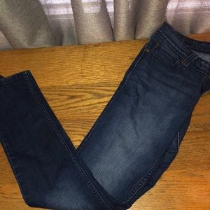 Levi dark wash jeans